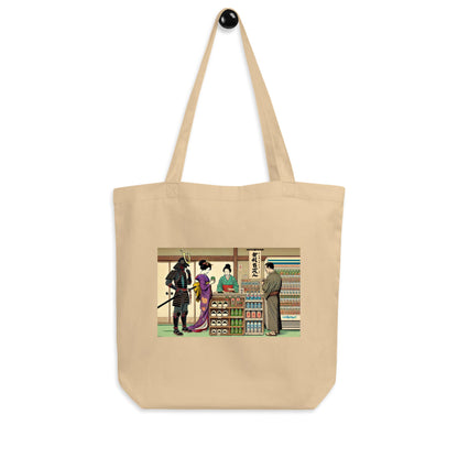 Ukiyo - e Eco Tote Bag – Edo Konbini - Atelier Ukiyoe