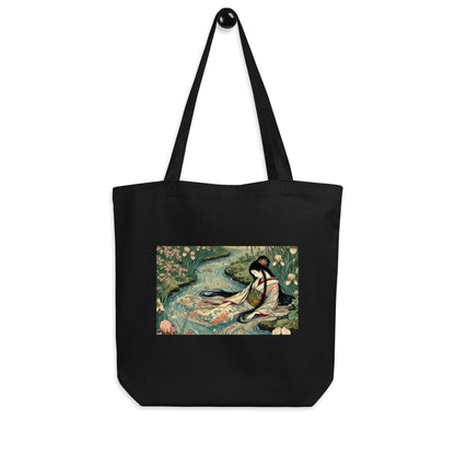 Ukiyo - e Eco Tote Bag – Serenity - Atelier Ukiyoe