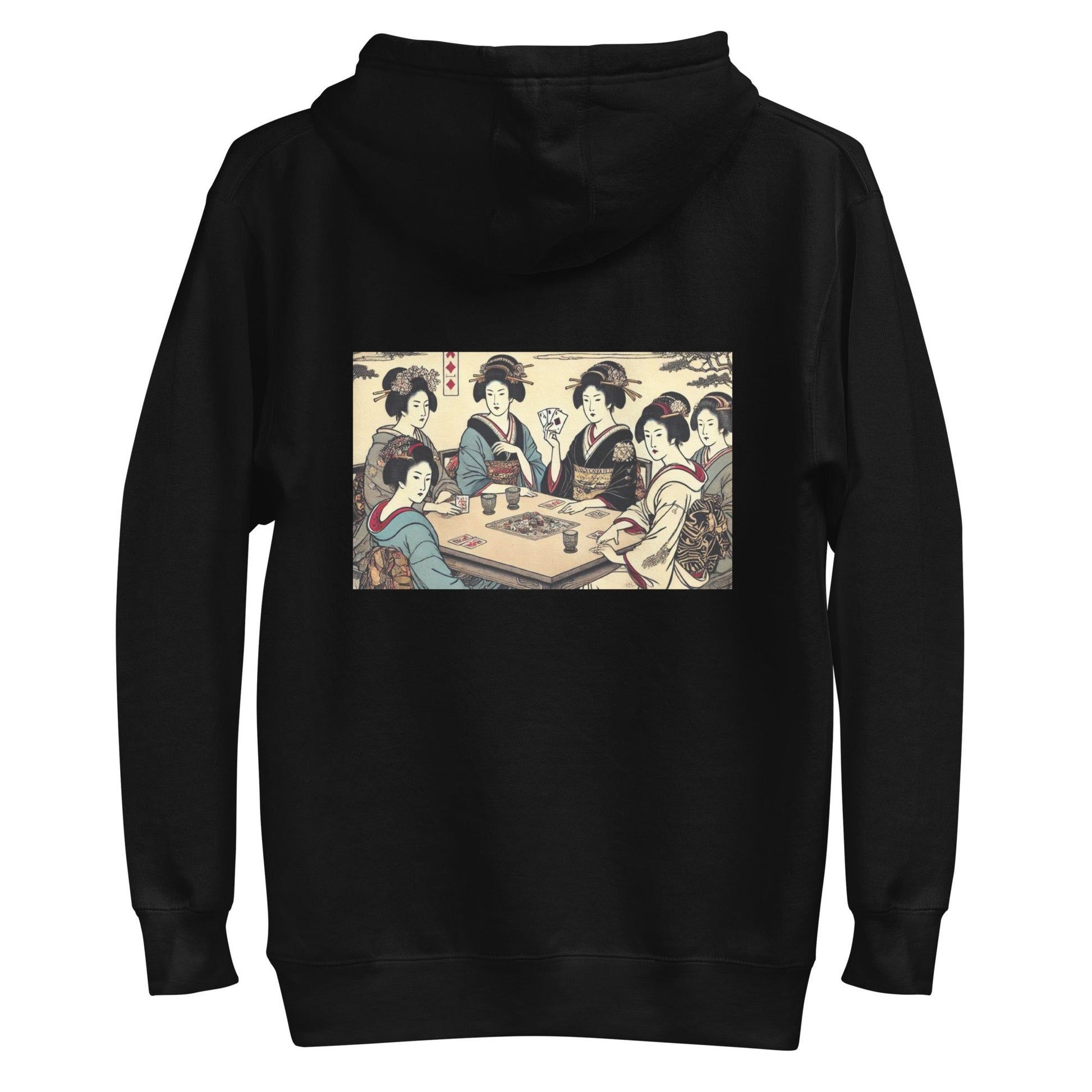 Ukiyo - e Japanese Hoodie – Geisha’s Gambit - Atelier Ukiyoe