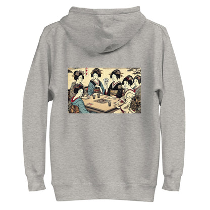 Ukiyo - e Japanese Hoodie – Geisha’s Gambit - Atelier Ukiyoe