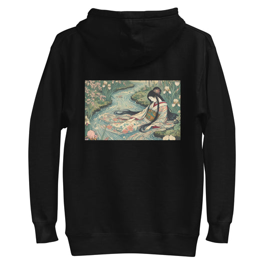 Ukiyo - e Japanese Hoodie – Serenity - Atlier Ukiyoe