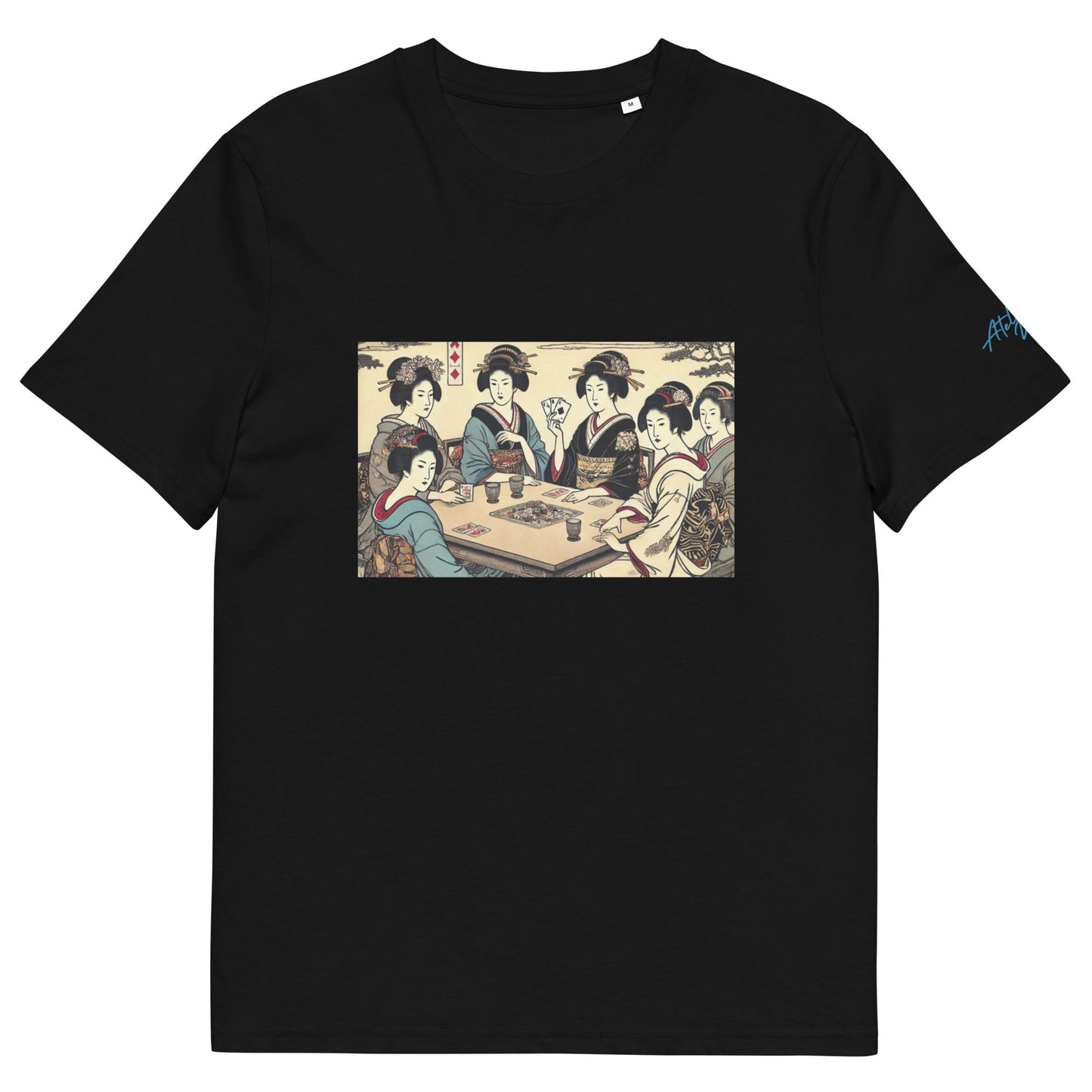 Ukiyo - e Japanese T-shirt – Geisha’s Gambit - Atelier Ukiyoe