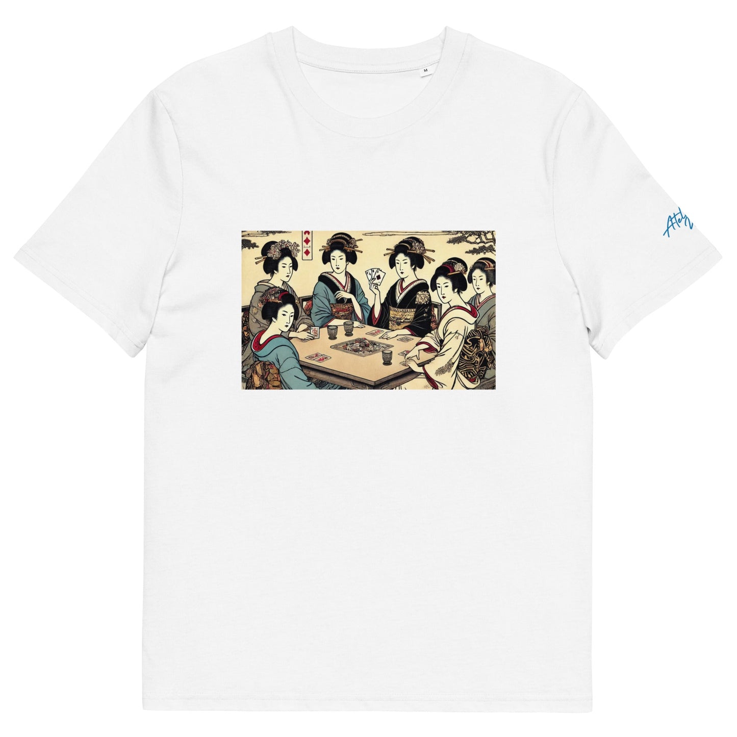 Ukiyo - e Japanese T-shirt – Geisha’s Gambit - Atelier Ukiyoe