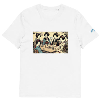 Ukiyo - e Japanese T-shirt – Geisha’s Gambit - Atelier Ukiyoe