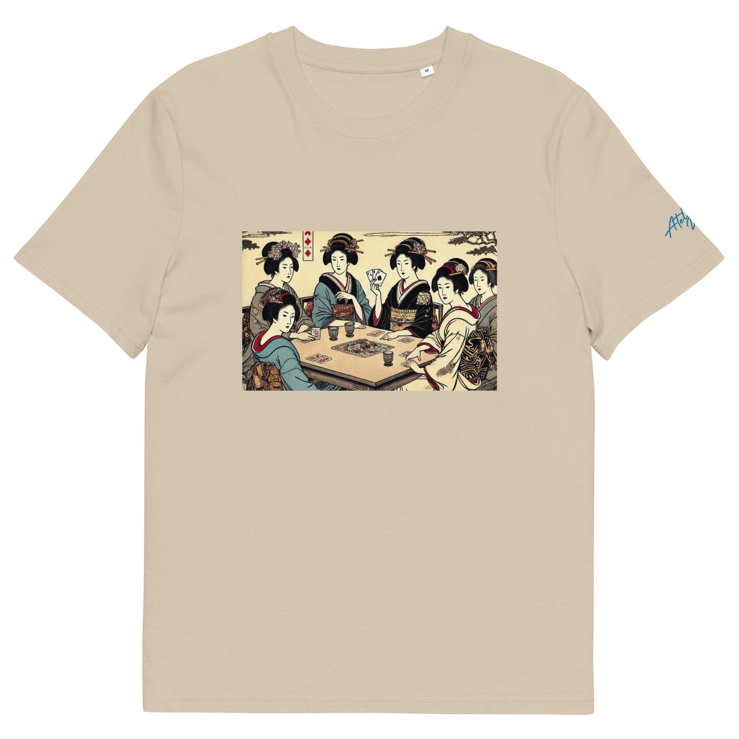 Ukiyo - e Japanese T-shirt – Geisha’s Gambit - Atelier Ukiyoe