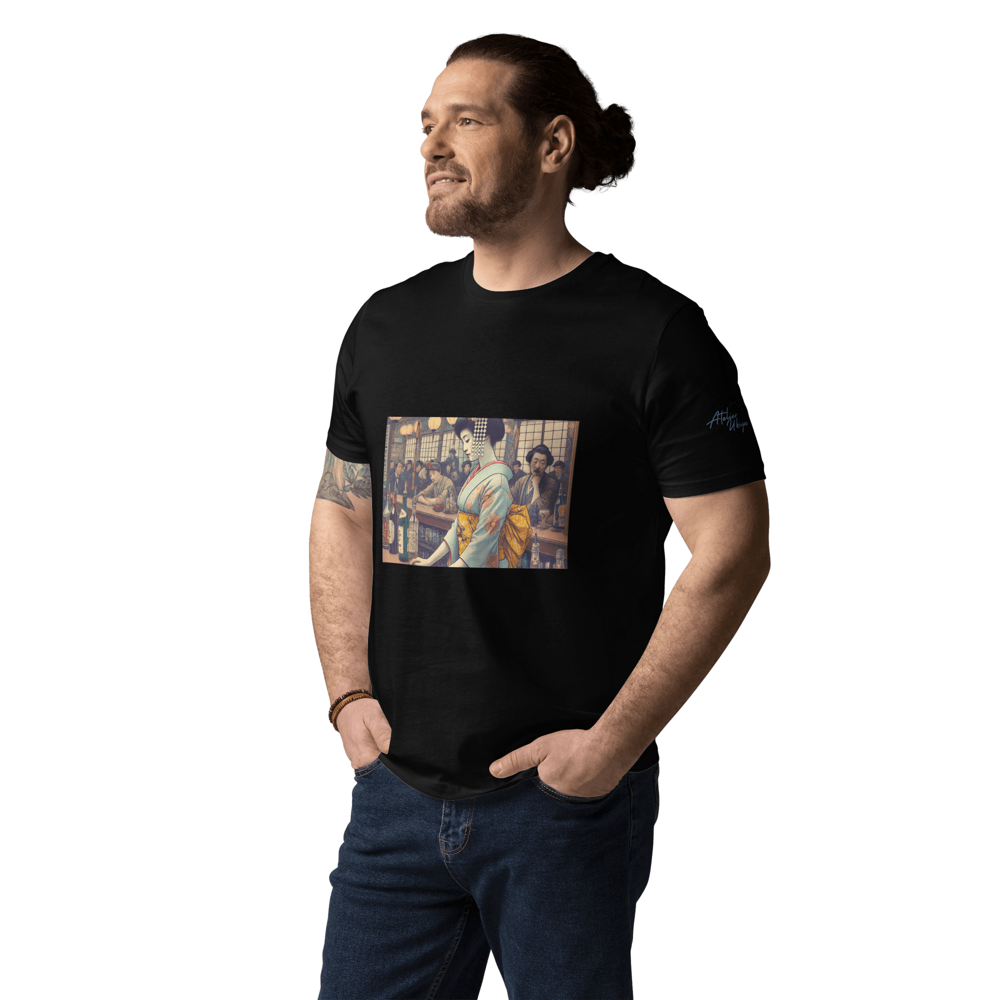 Ukiyo - e Japanese T-shirt – Modernity - Atelier Ukiyoe