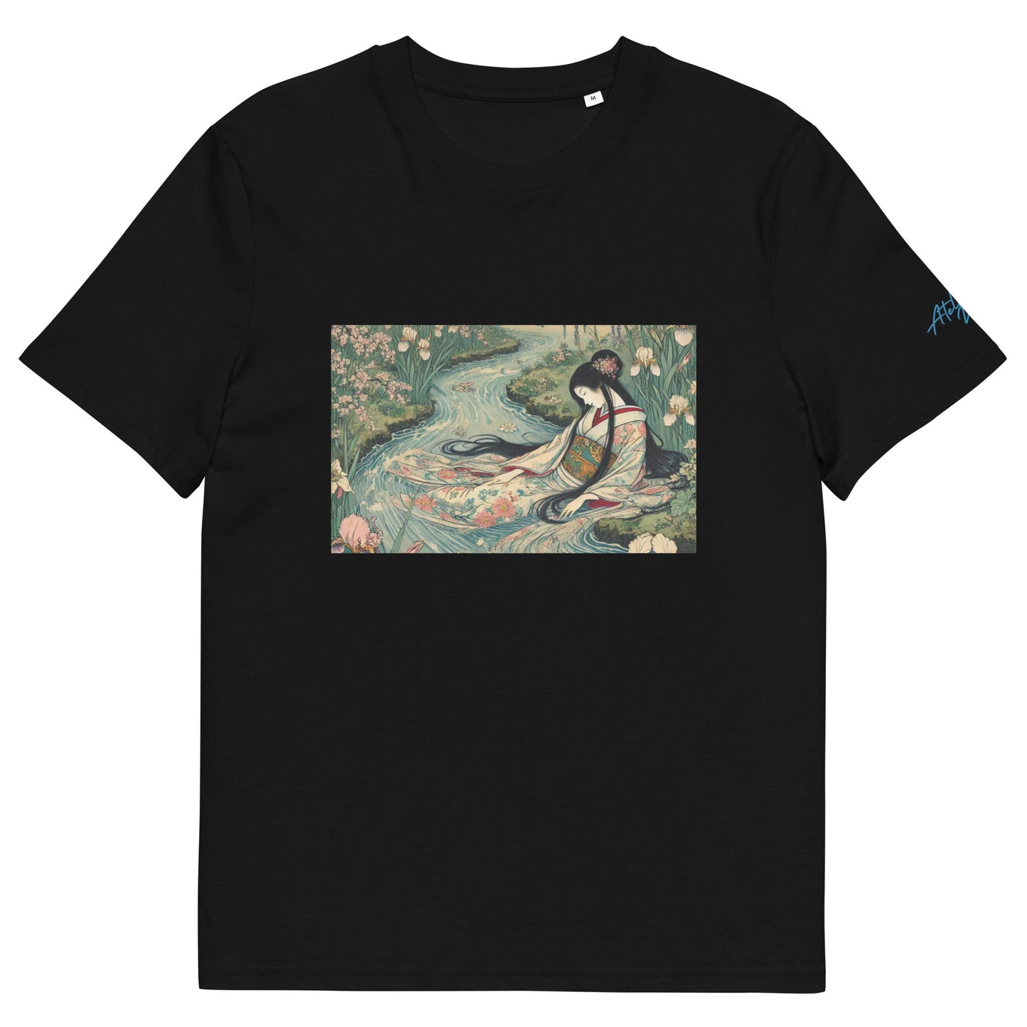 Ukiyo - e Japanese T-shirt – Serenity - Atlier Ukiyoe