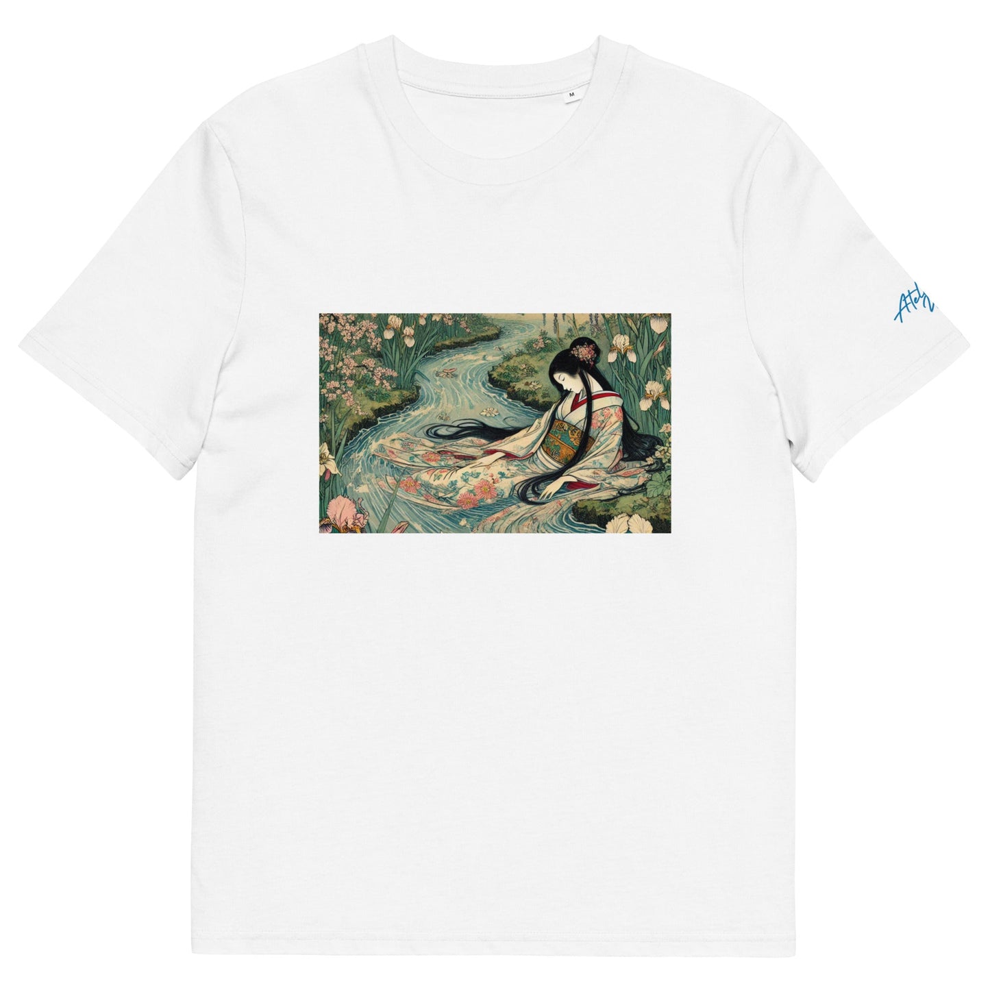 Ukiyo - e Japanese T-shirt – Serenity - Atlier Ukiyoe