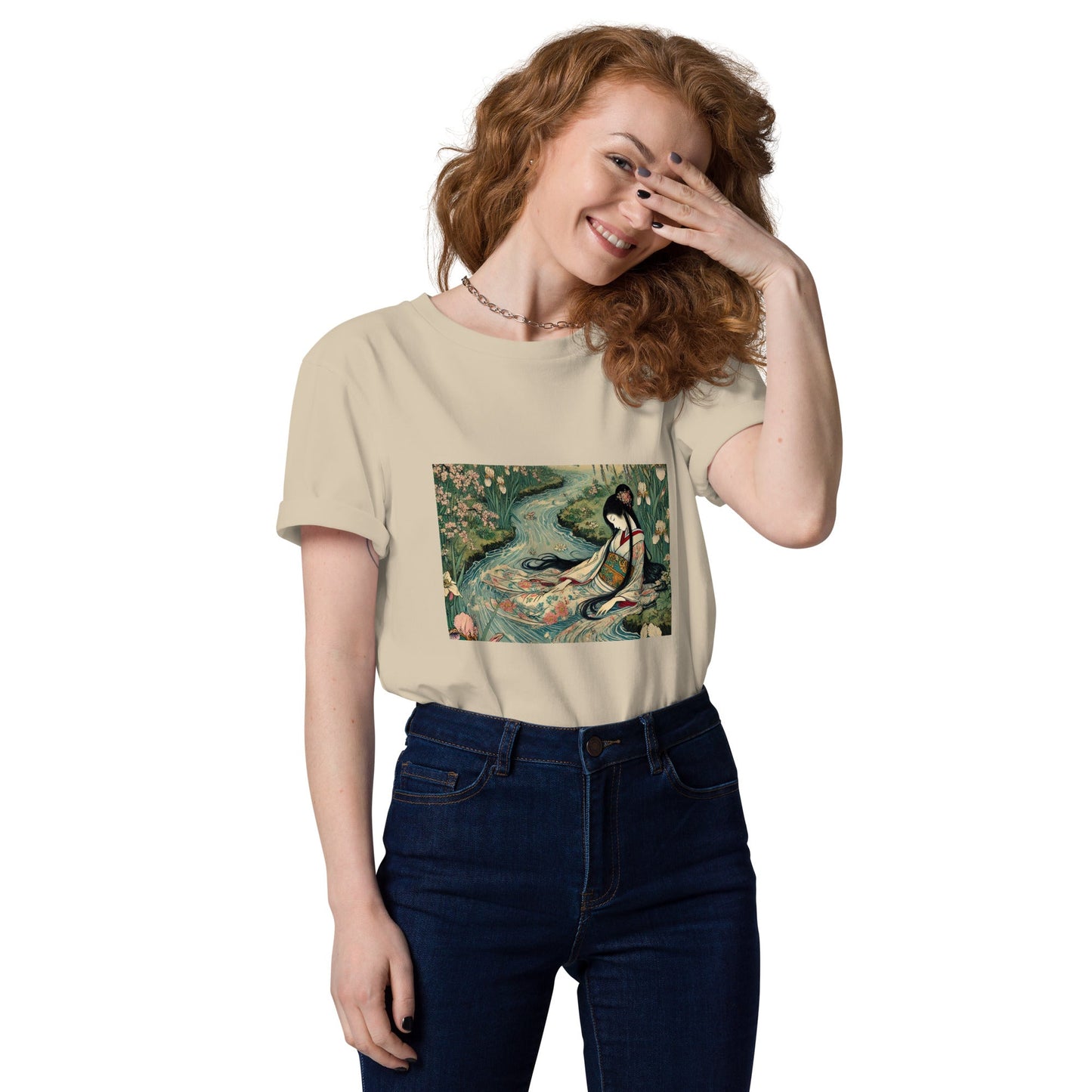 Ukiyo - e Japanese T-shirt – Serenity - Atelier Ukiyoe