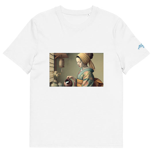 Ukiyo - e Japanese T-shirt – The Milkmaid - Atlier Ukiyoe